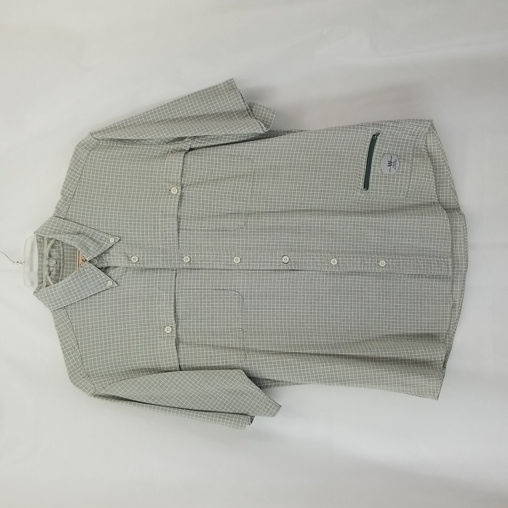 WOOLRICH Travel Outfitter Sportsman Shirt w/ Zippered Pocket